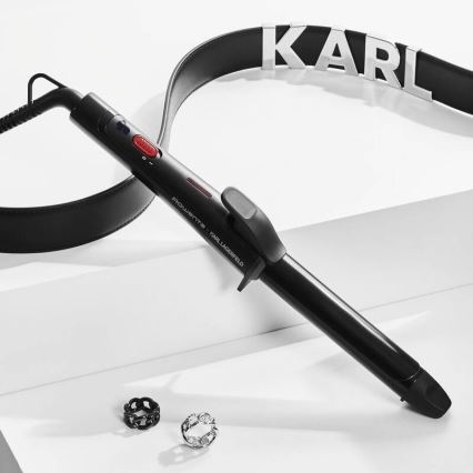 Rowenta - Locktång KARL LAGERFELD 47W/230V svart