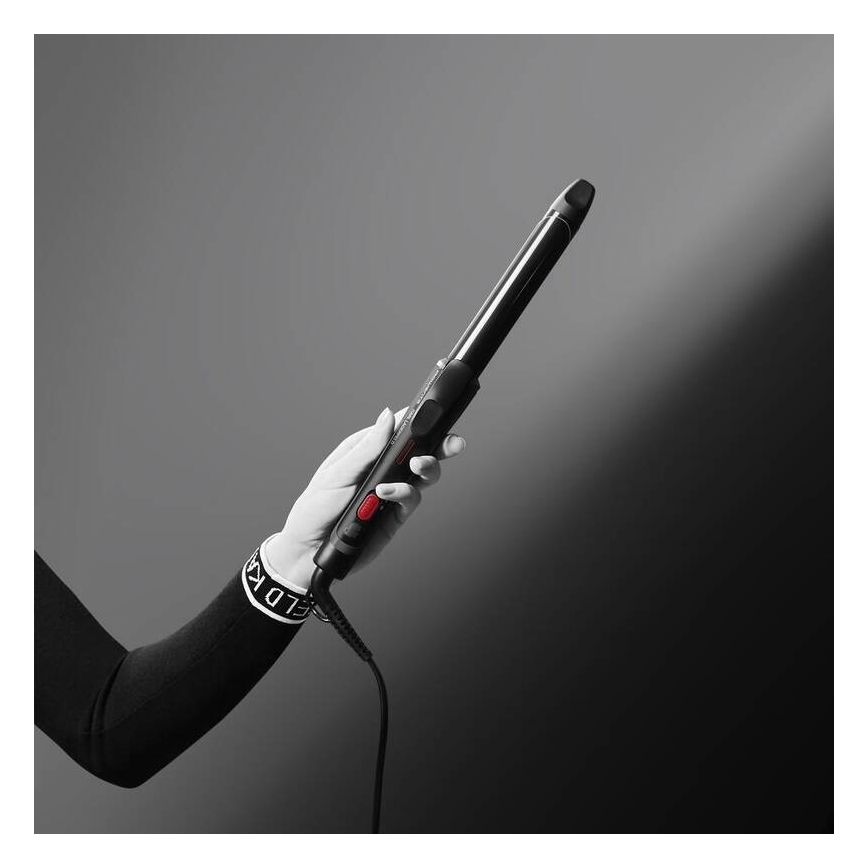 Rowenta - Locktång KARL LAGERFELD 47W/230V svart