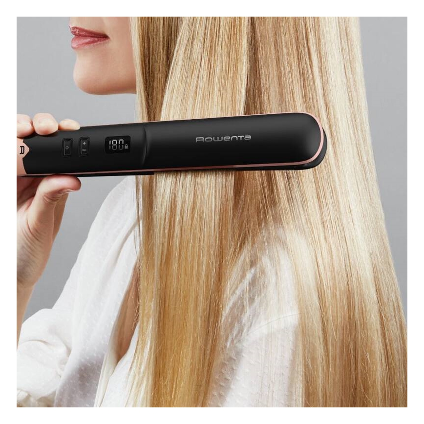 Rowenta - Plattång med LCD display EXPRESS SHINE 39W/230V