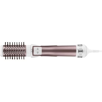 Rowenta - Roterande hårborste PREMIUM CARE 1000W/230V rosa/vit