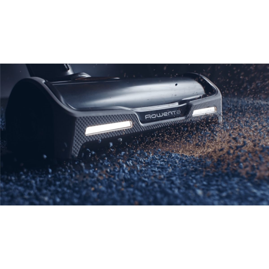 Rowenta - Skaftdammsugare med mopp X-FORCE FLEX ANIMAL AQUA AUTO 3i1 480W/32,4V 2500 mAh blå