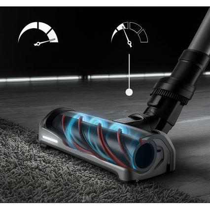 Rowenta - Skaftdammsugare med mopp X-FORCE FLEX ANIMAL AQUA AUTO 3i1 480W/32,4V 2500 mAh blå