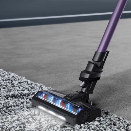 Rowenta - Skaftdammsugare X-PERT 2i1 140W/18V 2500 mAh lila