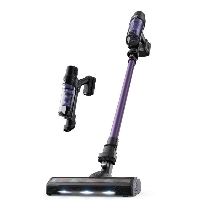Rowenta - Skaftdammsugare X-PERT 2i1 140W/18V 2500 mAh lila