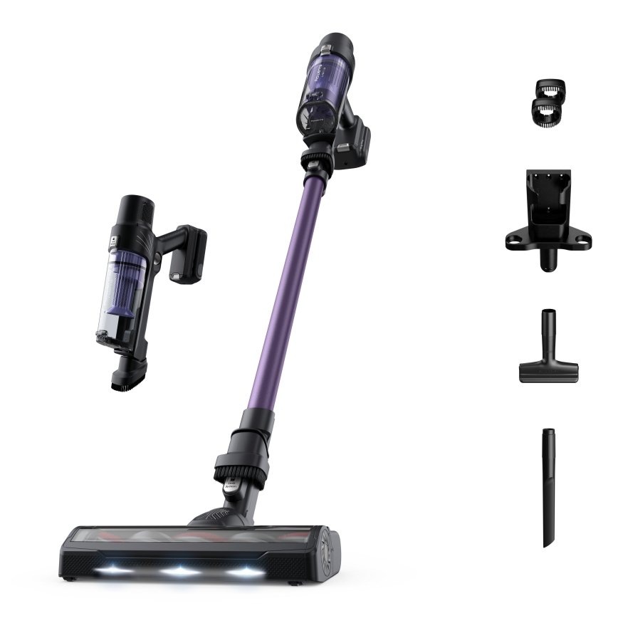 Rowenta - Skaftdammsugare X-PERT 2i1 140W/18V 2500 mAh lila