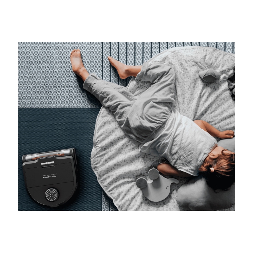 Rowenta - Smart robotdammsugare med mopp X-PLORER S240+ AI Animal & Allergy Wi-Fi 5200 mAh