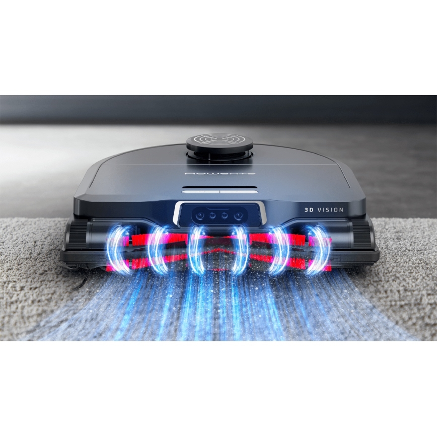 Rowenta - Smart robotdammsugare med mopp X-PLORER S240+ AI Animal & Allergy Wi-Fi 5200 mAh