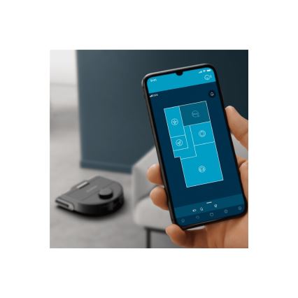 Rowenta - Smart robotdammsugare med mopp X-PLORER S240+ AI Animal & Allergy Wi-Fi 5200 mAh