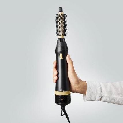 Rowenta - Varmluftsborste EXPRESS STYLE 800W/230V svart/guld