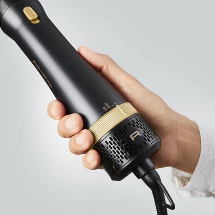 Rowenta - Varmluftsborste EXPRESS STYLE 800W/230V svart/guld