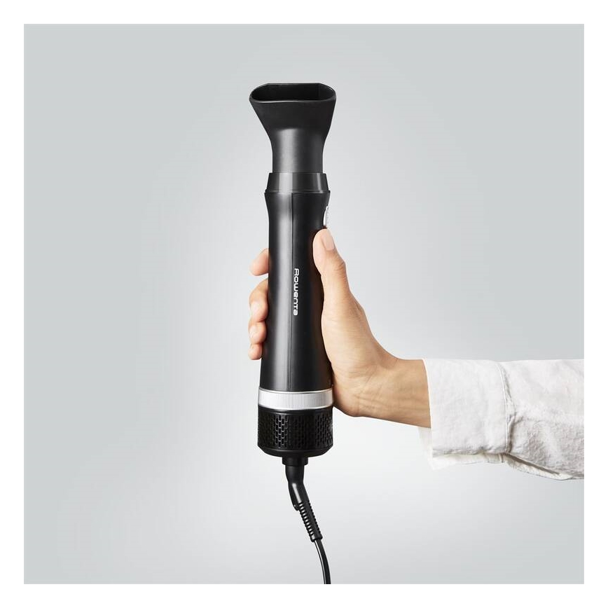 Rowenta - Varmluftsborste EXPRESS STYLE 900W/230V svart/silver