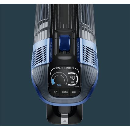 Rowenta - Stavmopp med dammsugare X-FORCE FLEX ANIMAL AQUA AUTO 3-i-1 480W/32,4V 2500 mAh blå