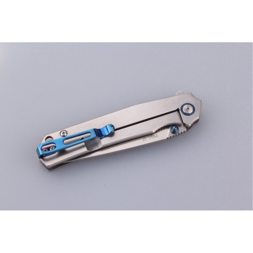 Ruike RUP801SF - Vikbar fickkniv 20 cm silver