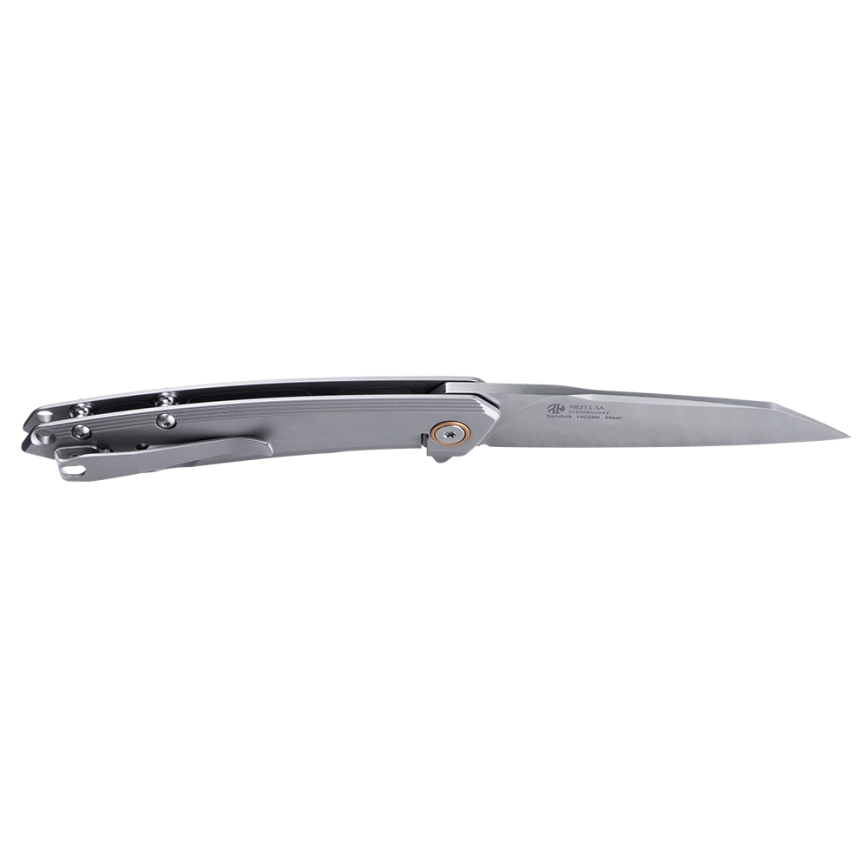 Ruike RUP831SSA - vikbar kompakt kniv 19,5 cm silver