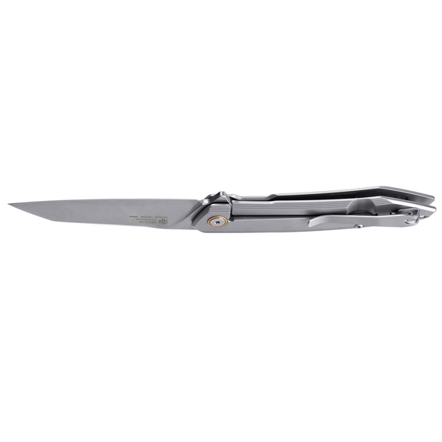 Ruike RUP831SSA - vikbar kompakt kniv 19,5 cm silver