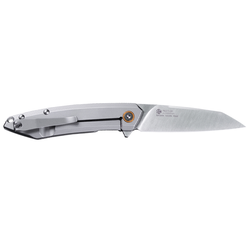 Ruike RUP831SSA - vikbar kompakt kniv 19,5 cm silver