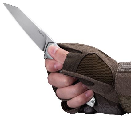 Ruike RUP831SSA - vikbar kompakt kniv 19,5 cm silver