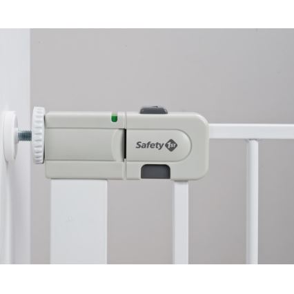 Safety 1st - Säkerhetsbarriär EASY CLOSE vit