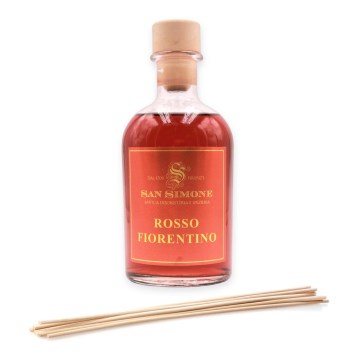San Simone - Diffuser med doftpinnar ROSEO FIORENTINO 250 ml