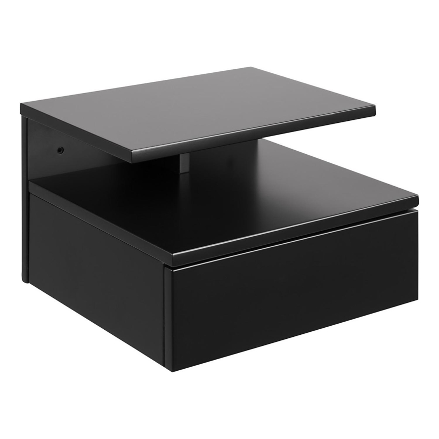 Sängbord AVA svart