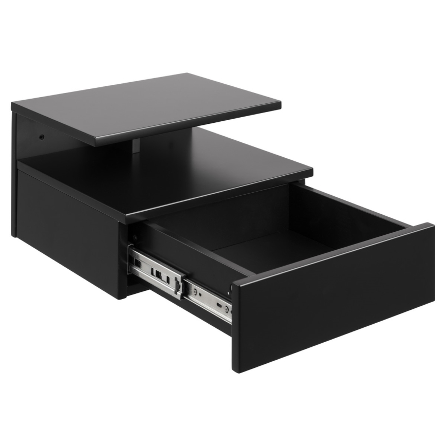 Sängbord AVA svart