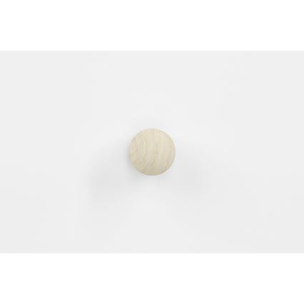 Sängbord BUBO 58x69 cm vit/beige