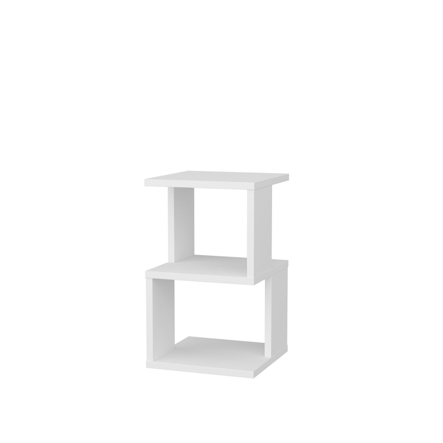 Sängbord CARTER 49,4x29,6 cm vit