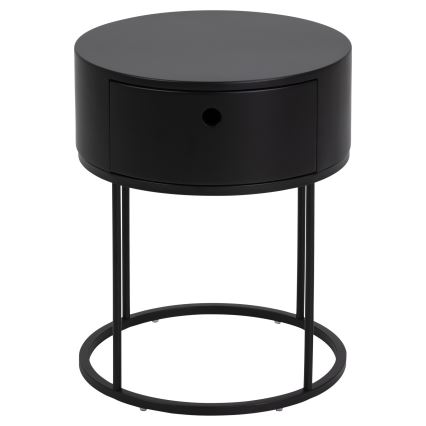 Sängbord COLUM svart