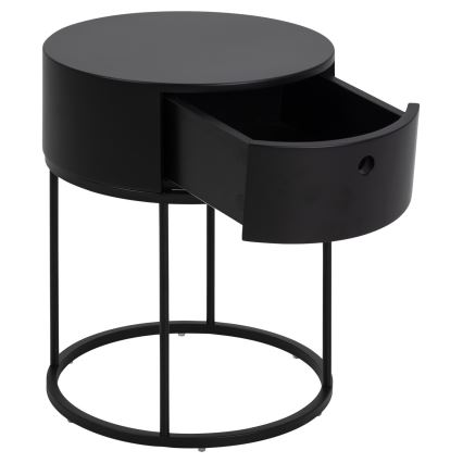 Sängbord COLUM svart