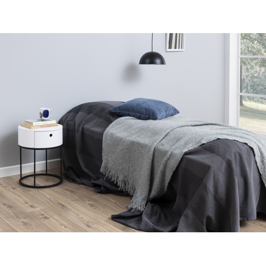 Sängbord COLUM vit