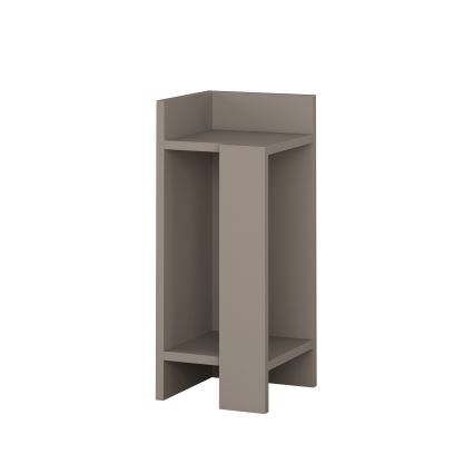Sängbord ELOS 60x25 cm grå