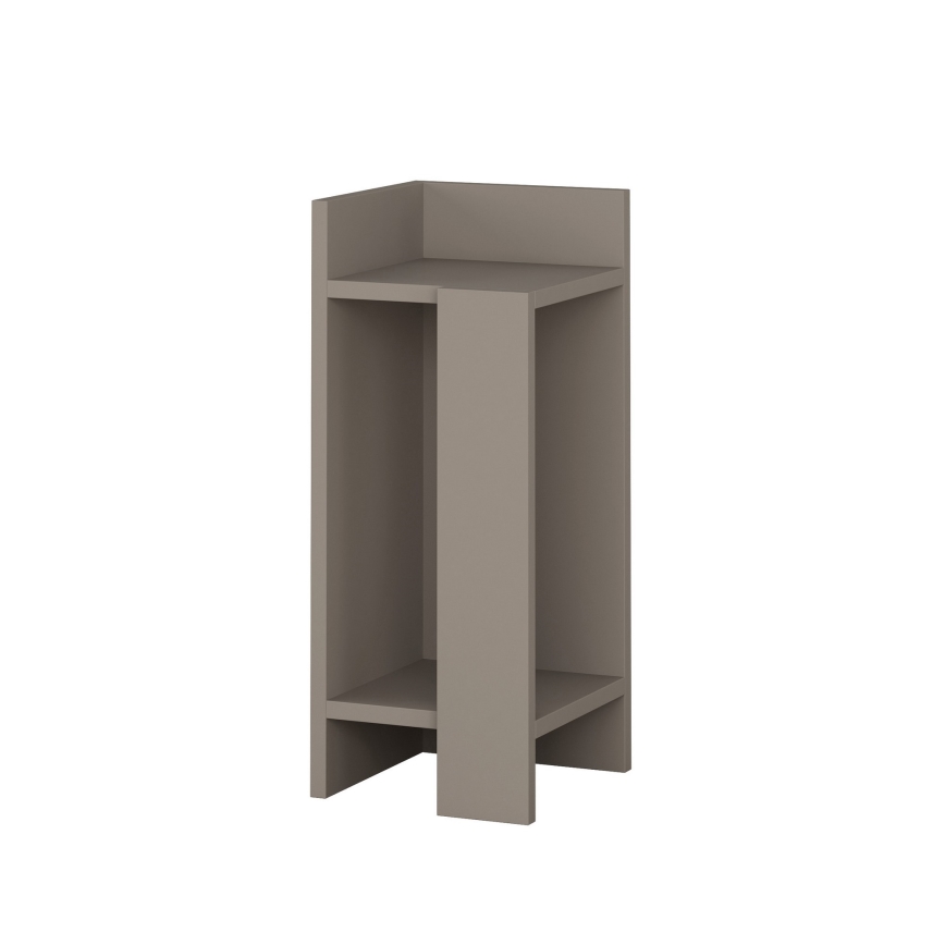 Sängbord ELOS 60x25 cm grå