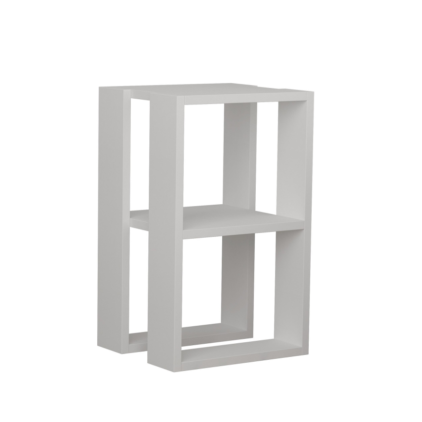 Sängbord LONIE 55x30 vit