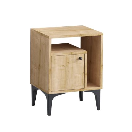 Sängbord NUNO 55x40 cm safir ek