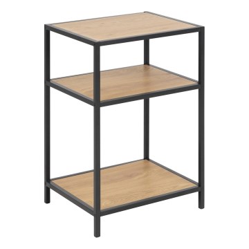 Sängbord SARON ek/svart