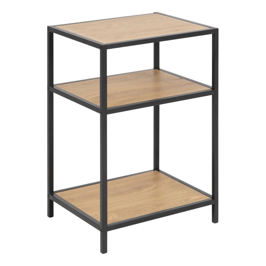 Sängbord SARON ek/svart