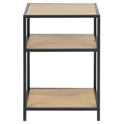 Sängbord SARON ek/svart