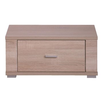 Sängbord THEMO 29x63 cm brun