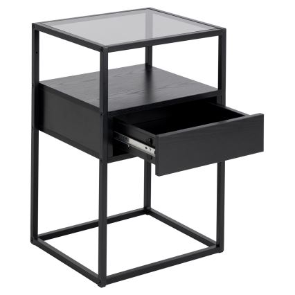 Sängbord ZEIN svart