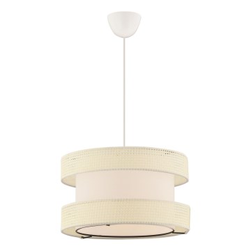 Sänglampa HALO 1xE27/60W/230V krämfärgad