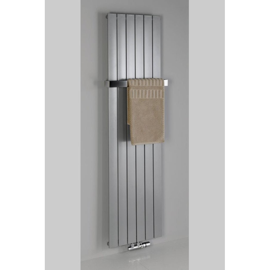 Sapho - Badrumsradiator COLONNA 1205W/230V 60x180 cm silver