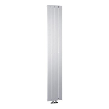 Sapho - Badrumsradiator COLONNA 614W/230V 29x180 cm silver