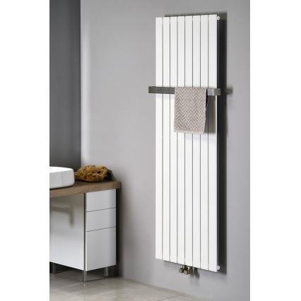 Sapho - Badrumsradiator COLONNA 910W/230V 45x180 cm vit