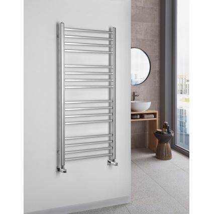 Sapho - Badrumsradiator METRO 347W/230V 50x120 cm polerad krom