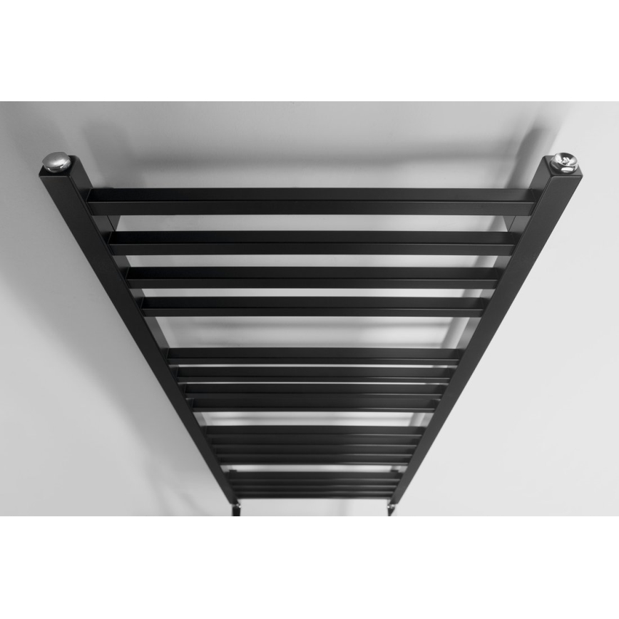 Sapho - Badrumsradiator METRO 386W/230V 50x120 cm matt svart
