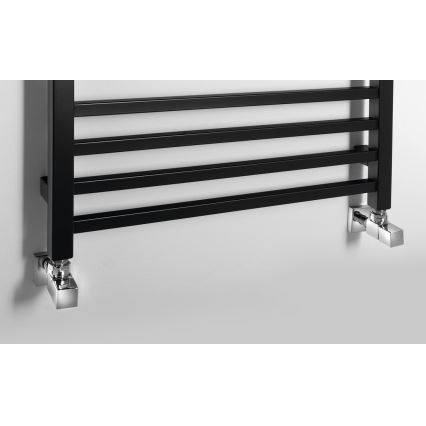 Sapho - Badrumsradiator METRO 557 W 60 x 151 cm matt svart