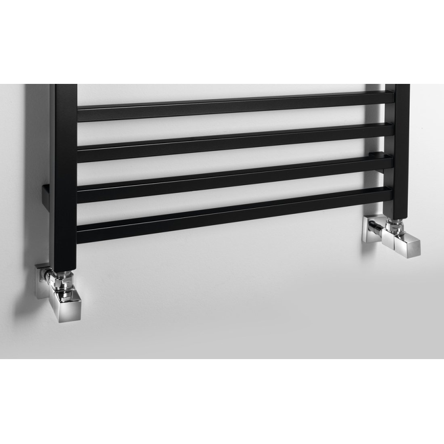 Sapho - Badrumsradiator METRO 557 W 60 x 151 cm matt svart