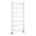 Sapho - Badrumsradiator METRO DOS 343W/230V 50x110 cm mattvit
