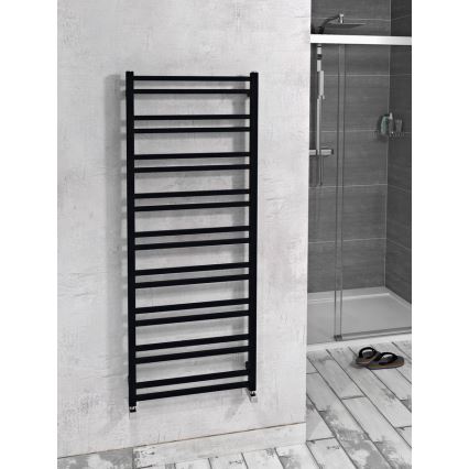 Sapho - Badrumsradiator METRO DOS 476W/230V 55x143 cm matt svart