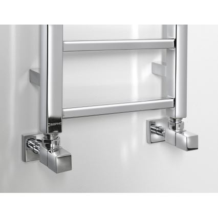 Sapho - Badrumsradiator METRO LIGHT 276 W/230 V, 30x150 cm, blank krom